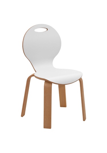 Pearl Beyaz Laminatlı Masa Takımı
