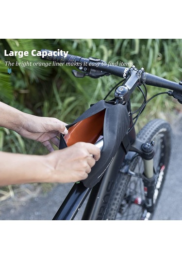 Rockbros Bisiklet Çantası Su Geçirmez Bisiklet Üst Ön Tüp Şasi Çantası Mtb Yol Bisiklet Pannier Kılıfı Çok Renkli