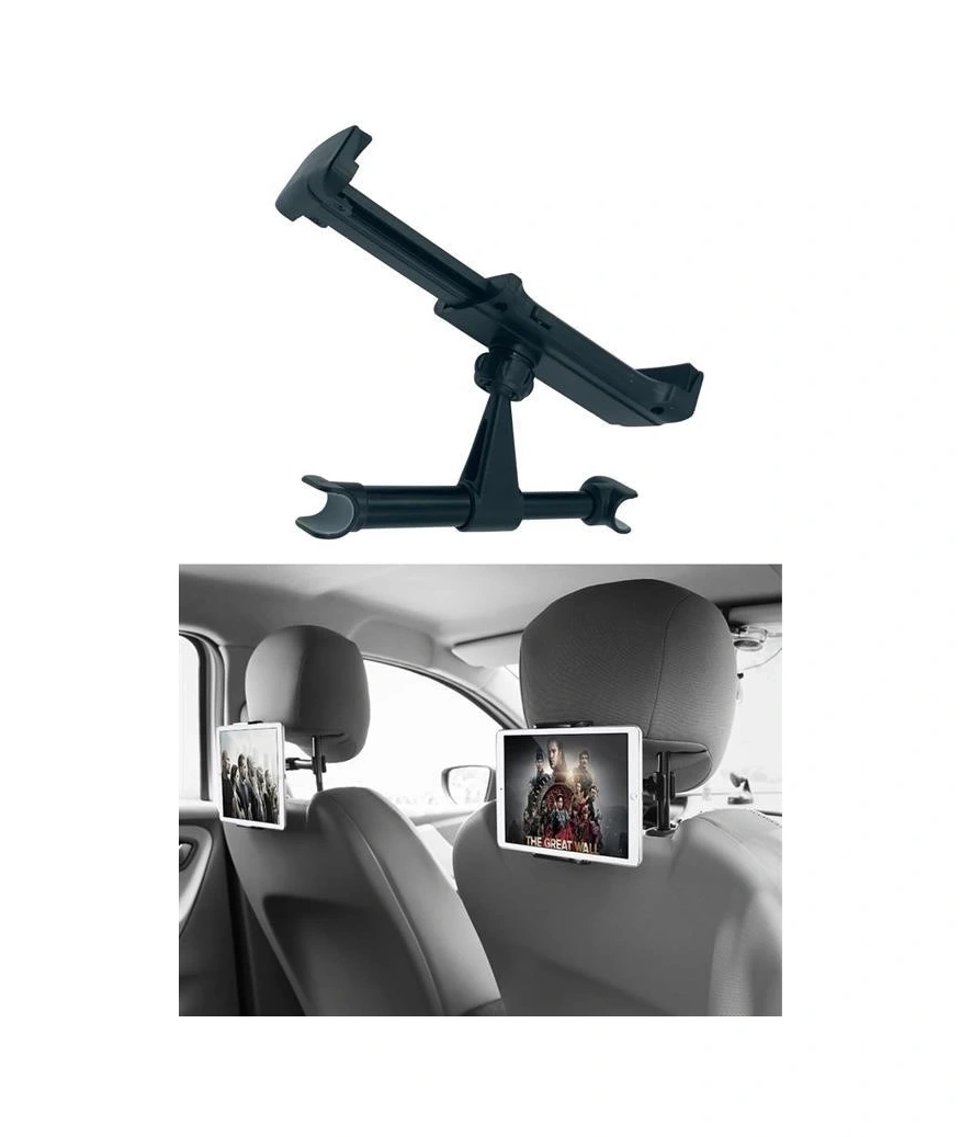 İpek Yıldızı Oto Koltuk Arkası Telefon Tablet Tutucu Ayarlanabilir 360 Derece Dönebilen Pratik Stan