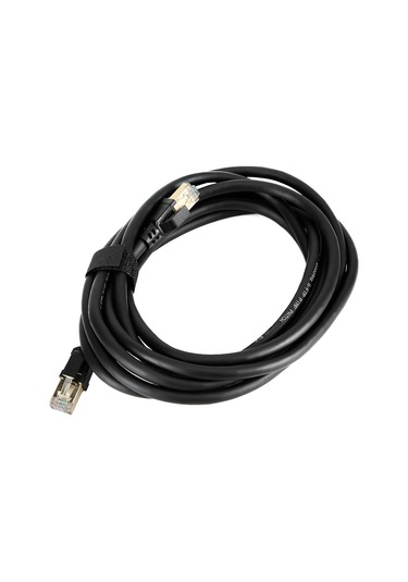 Lemestar 3 Metre Siyah Cat8 Ağ Kablosu, 40 Gbps Hız, 2000mhz Bant Genişliği, 26awg Saf Bakır, Rj45 Altın Kaplama, S/ftp Koruma, Akıllı Ev/ofis Uyumlu