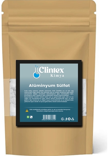 Clintex Kimya Alüminyum Sülfat 500 Gr