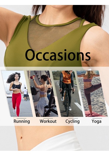 Geeroyoo Kadınlar İçin Yoga Sporcu Sütyeni, Çıkarılabilir Pedli, Arkadan Tokalı, Deniz Mavisi, S/4 Beden Koyu Mavi