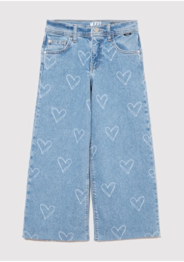 Mavi Lori Açık Mavi Kız Çocuk Jean Pantolon M7010036-89486 Açık Mavi