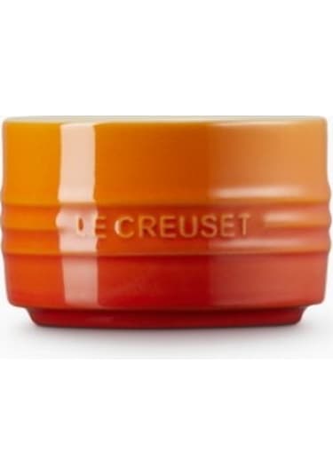 Le Creuset Seramik Ramekin, Istiflenebilir Lüks Sunum Kase Turuncu