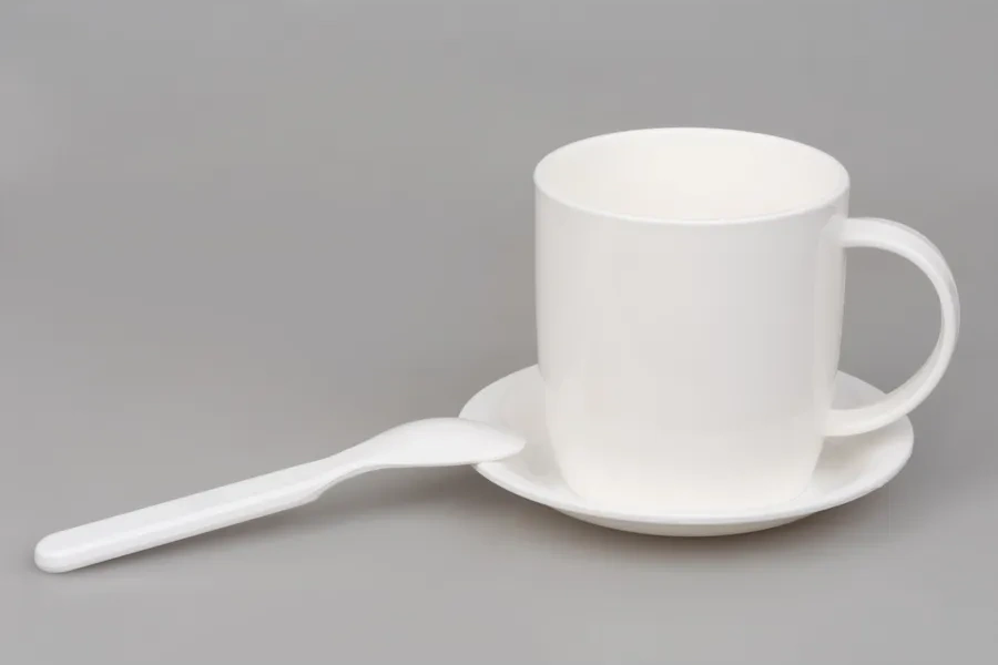 Gred Plastik Tabaklı Fincan 224079074 Beyaz