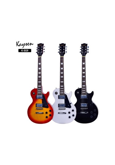 Kaysen K-eg9 Wh Elektro Gitar Lp Kasa Hh Manyetik