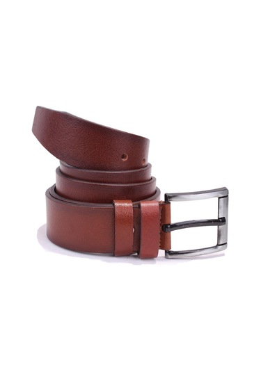 Dagoster 4.5 CM Hakiki Deri Erkek Kemer Taba DMK26-463DG Taba