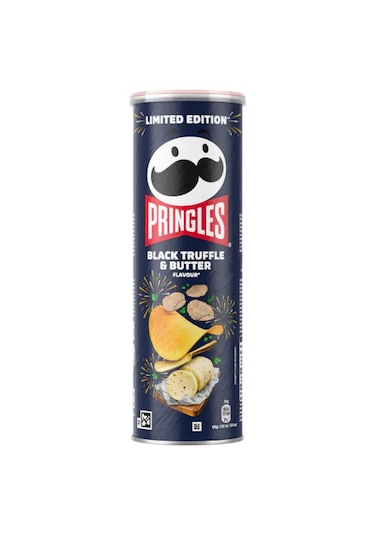 Pringles Black Truffle & Butter Flavour 165g