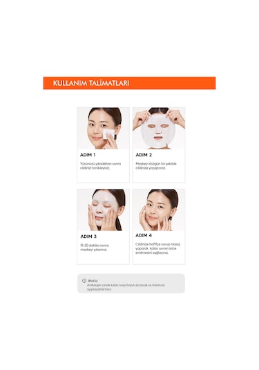 Missha Pha İçerikli Ölü Deri Yaprak Maske 1 Adet Mascure Peeling Solution Sheet Mask