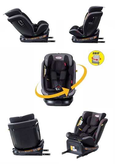 Holmer Capsula Multipro Aero 3D Profix İ-Size 360 Dönebilir Oto Koltuğu