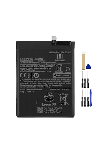 Xiaomi Mi 10t Pro Bm53 Batarya Pil Tamir Seti Ve Pil Bandı