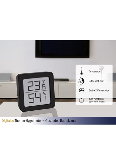 Tfa Dostmann Dijital Ortam. Oda Sıcaklık ve Nem Ölçer.termo-higro N11.246