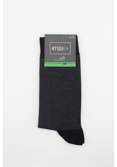 Siyah Bambu Desenli Çorap 1060245101 Siyah