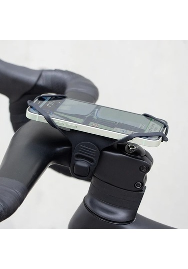 Sones Gub P9 Bisiklet Yusufçuk Şeklinde Silikon Telefon Tutucu Bej