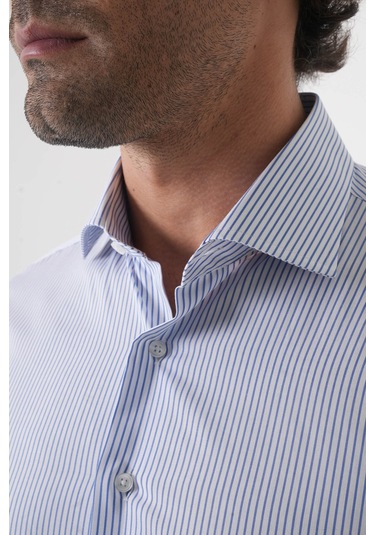 Bisse Erkek Regular Fit Uzun Kol İtalyan Yaka Pamuk Mavi Gömlek Gmczg250126 D35 Mavi Bisse Erkek Regular Fit Uzun Kol İtalyan Yaka Pamuk Mavi Gömlek Gmczg250126 D35 Mavi