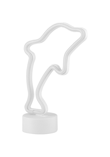 Konesam Deniz Fişi Şekilli Neon Lamba, Romantik Ev Dekorasyonu, Ip20 Su Geçirmez, Aa Pil İle Çalışır Pil Dahil Değil