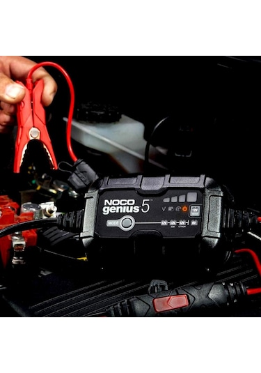 Noco Genius5 Hirmanya 6V - 12V 120A Akıllı Akü Şarj ve Akü Bakım Desülfatörü