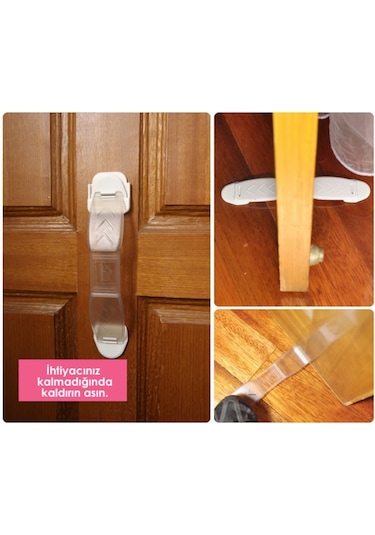 Miny Baby Kapı Altı Stoperi-Şeffaf