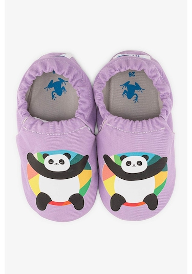 Hopfrög Kids Panda Bear Hyper Mor Gül Barefoot Akıllı Patik Mor