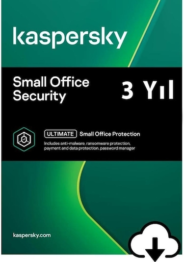 Kaspersky Small Office 2021 10 Cihaz 10 Mobil 1 Server 3 Yıl