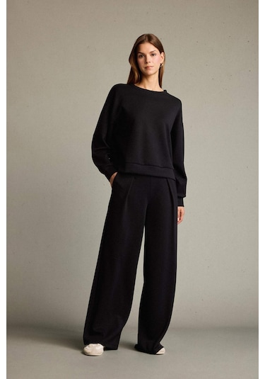 Defacto Regular Fit Normal Bel Düz Paça Modal Pantolon G2911ax25aubk81 Siyah Defacto Regular Fit Normal Bel Düz Paça Modal Pantolon G2911ax25aubk81 Siyah