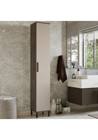 Robin Home Gloria Çok Amaçlı Dolap Banyo Dolabı Mutfak,Ofis,Kiler (484880395) Bej