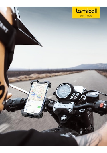 Lamicall Motosiklet Ve Bisiklet Telefon Tutucu Hizli Takilir Bp07