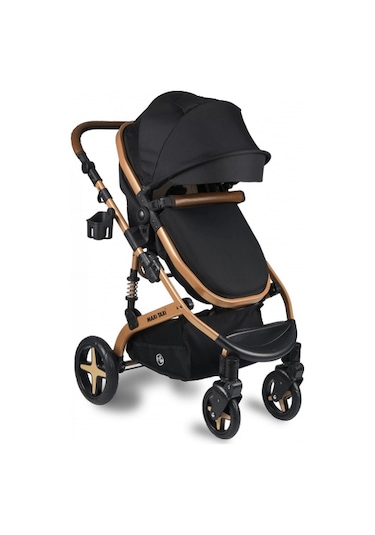 Maxi Taxi Fast Pro Alüminyum Travel Sistem Bebek Arabası Maxitaxi.019 Altın - Siyah