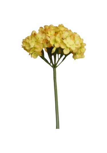 T.concept Yapay Ortanca Çiçek Turuncu Renk 50 Cm