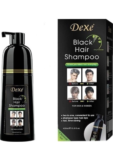 Dexe Saç Siyahlatan Şampuan 3 x 400 ML