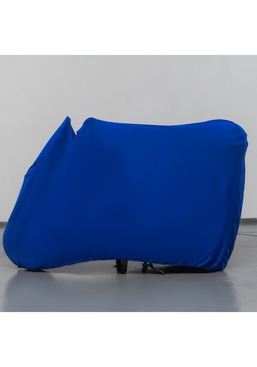 RKS Easy Pro 50 Mavi Kumaş Motosiklet Branda Motor Penye Branda