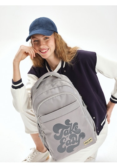 Pierre Cardin Sırt Çantası 07pcz1006 Gri