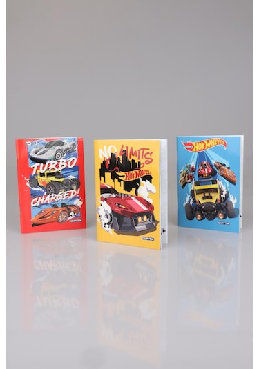 Yeni Sezon Lisanslı Hot Wheels A6 Çizgili Not Defteri