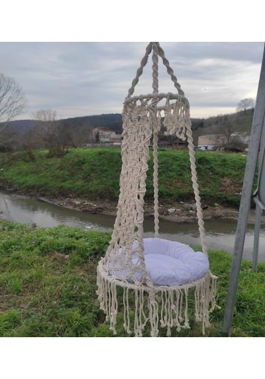 Ipekhamak Relax Ipek Hamak-Davul Hamak Minderli Bej