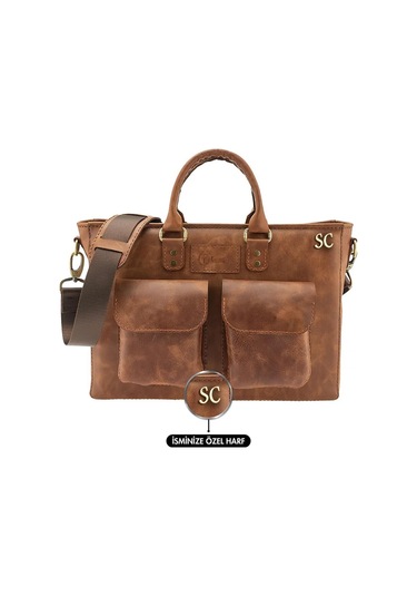 İsminize Özel Evrak / Laptop Çantası - Twgr105-135768 Siyah