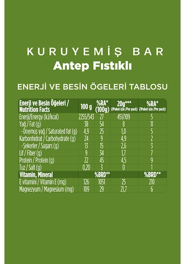 Fellas Kuruyemiş Bar Deneme Paketi X 6