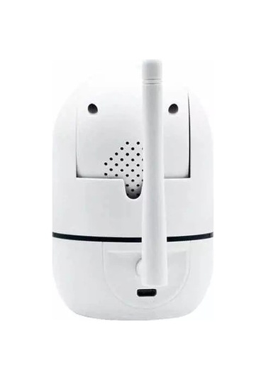 Geeksen Ev Güvenlik Kamerası: Kablosuz Wifi, 360 Hareket Takibi, 1080p Hd, İki Yönlü Ses, İnfrafed Gece Görüşü - Akıllı İzleme Cihazı