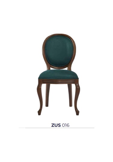 Bengimobilya Sandalye Zus016 Madalyon Model Kayın Ince Torna Aslan Ayak Parla