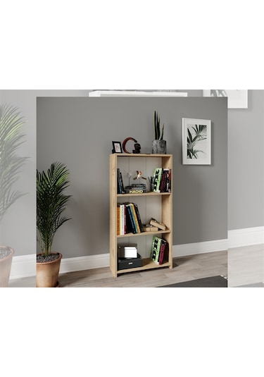 Mikro Dekoratif Kitaplık 3' Lefkas