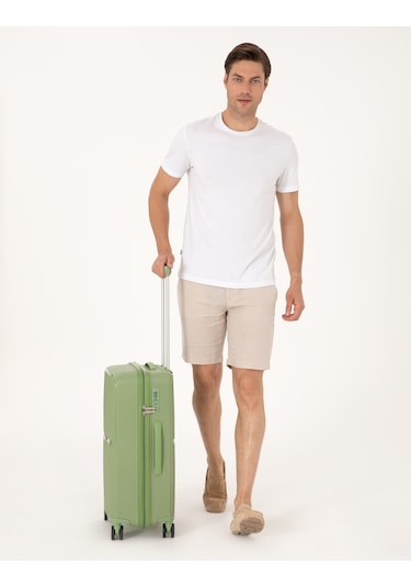 Pierre Cardin Erkek Yeşil Valiz 50312937-vr054 Yeşil