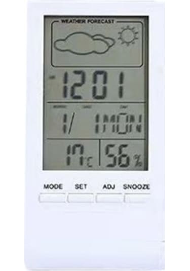 Jzcat Mini Dijital Termometre Kapalı Higrometre Beyaz