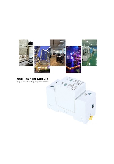 Gajeena 2p 40ka Ray Koruma Modülü, Demirbaş Montajlı, 420v, Açık Kaynaklı, Kaliteli Malzeme, Uzun Ömürlü, Güvenli Elektrik Koruma Cihazı