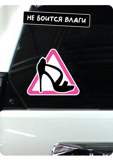 Stadi Diz Üstü Sürüşü İçin Araç Çıkartması "direksiyon Başındaki Kadın" 225169638