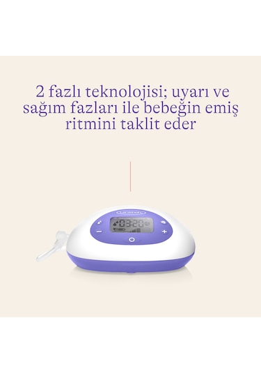 Lansinoh 2'si 1 Arada Çiftli Elektrikli Göğüs Pompası