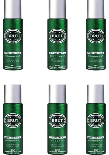 Brut Original Erkek Sprey Deodorant 200 ML x 6