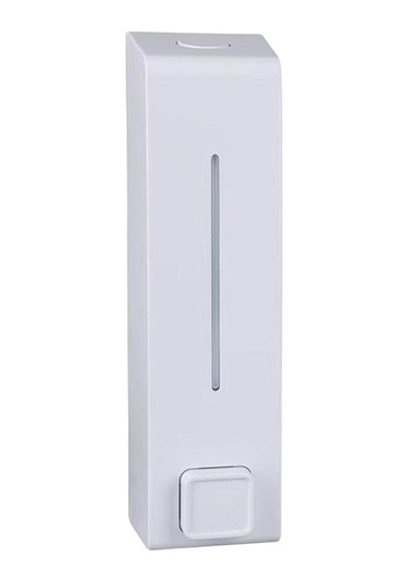 Suntek 600ml Sabunluk Duvara Monte Banyo Duş Şampuanı Otel Beyaz