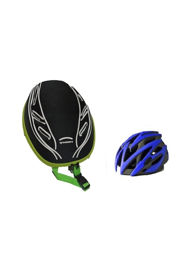 Moon Mv-29 Kask Çantalı - Mat Mavi Gri - M Gri - Mavi