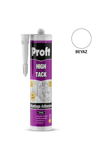 Proft Pr400 High Tack Korniş Ve Montaj Yapıştırıcı 290 Ml