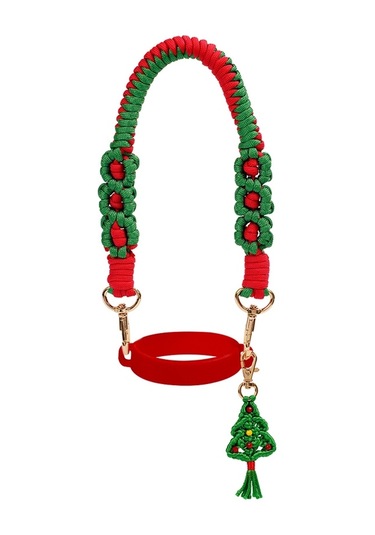 Stanley Su Bardağı Noel İçin El Tipi Halat Örme Askı Kırmızı