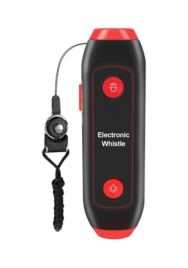 Suntek El Elektrikli Düdük Yüksek Hacim Kamp Açık Kırmızı